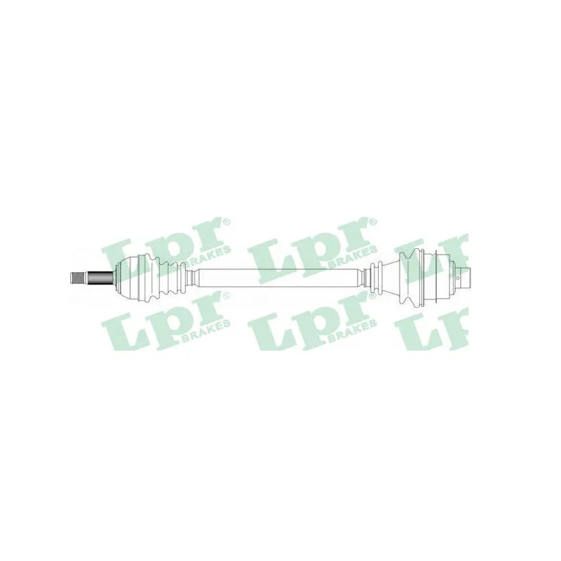 Arbre de transmission LPR DS39037