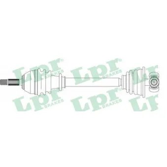 Arbre de transmission LPR DS39038