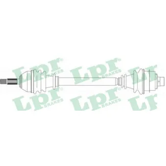 Arbre de transmission LPR DS39039
