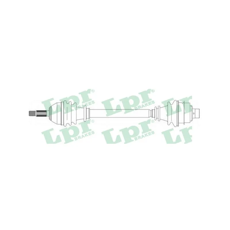 Arbre de transmission LPR DS39039