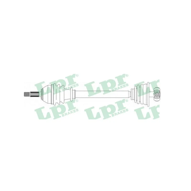 Arbre de transmission LPR DS39040
