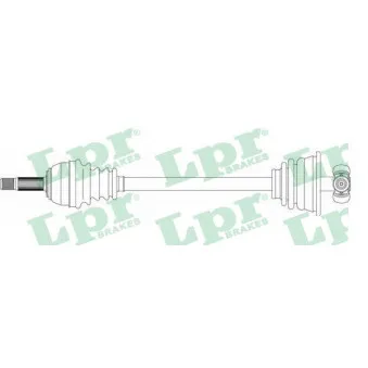 Arbre de transmission LPR DS39045
