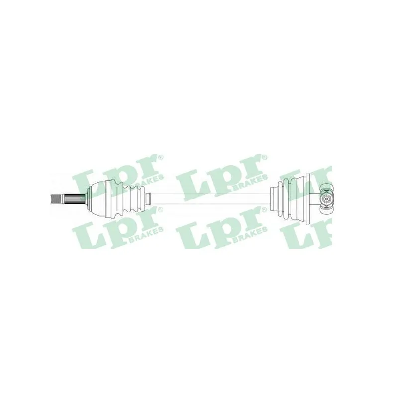 Arbre de transmission LPR DS39045
