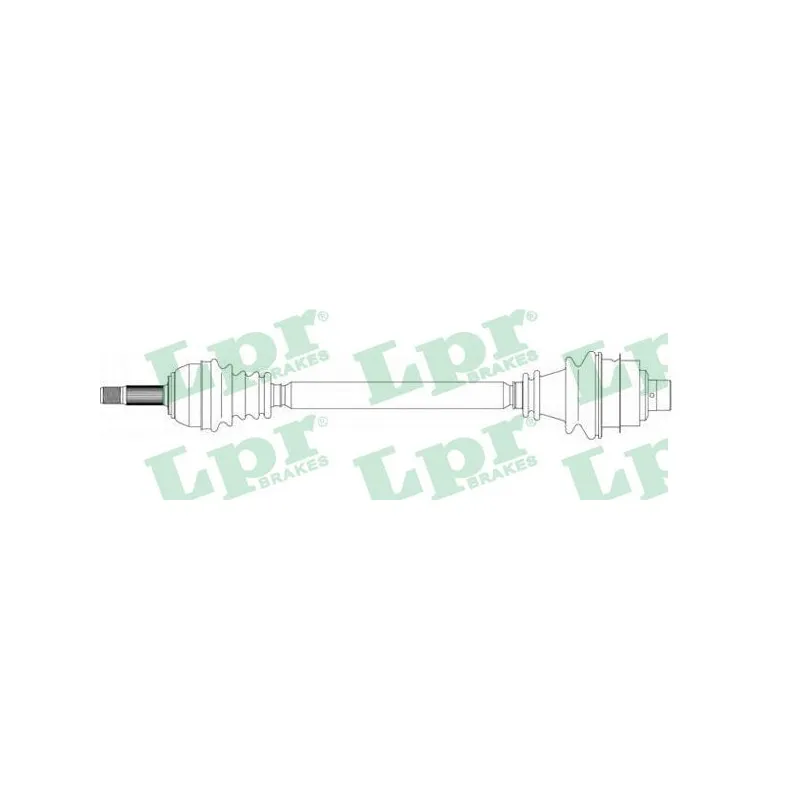Arbre de transmission LPR DS39046