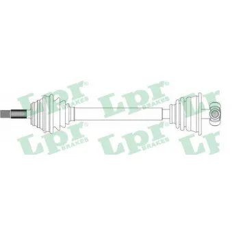 Arbre de transmission LPR DS39049