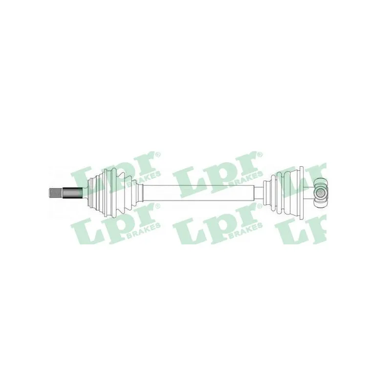 Arbre de transmission LPR DS39049