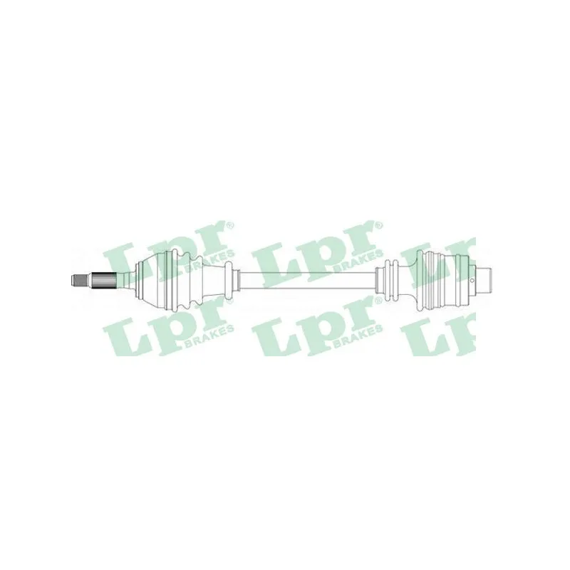 Arbre de transmission LPR DS39051