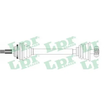 Arbre de transmission LPR