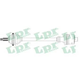 Arbre de transmission LPR DS39056