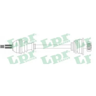 Arbre de transmission LPR DS39061