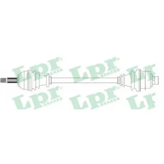 Arbre de transmission LPR DS39062