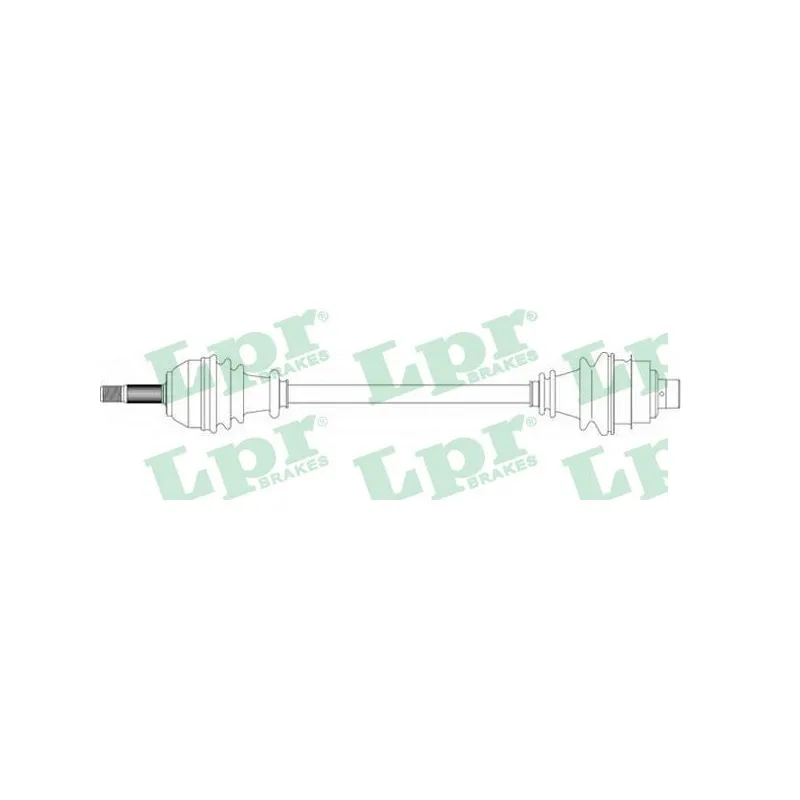 Arbre de transmission LPR DS39062