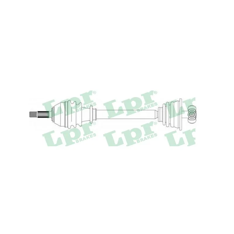 Arbre de transmission LPR DS39063