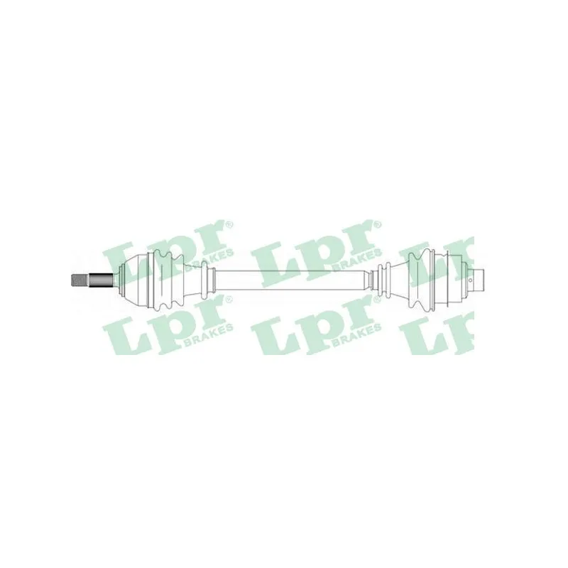 Arbre de transmission LPR DS39064