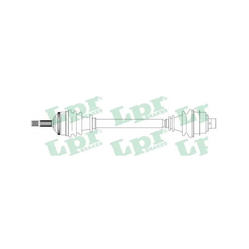 Arbre de transmission LPR DS39066