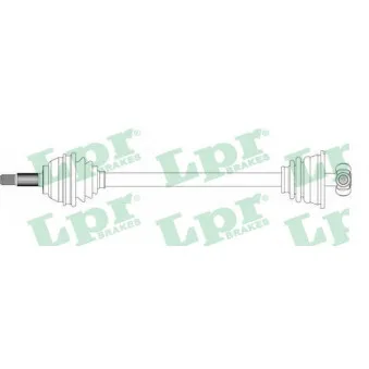 Arbre de transmission LPR DS39067