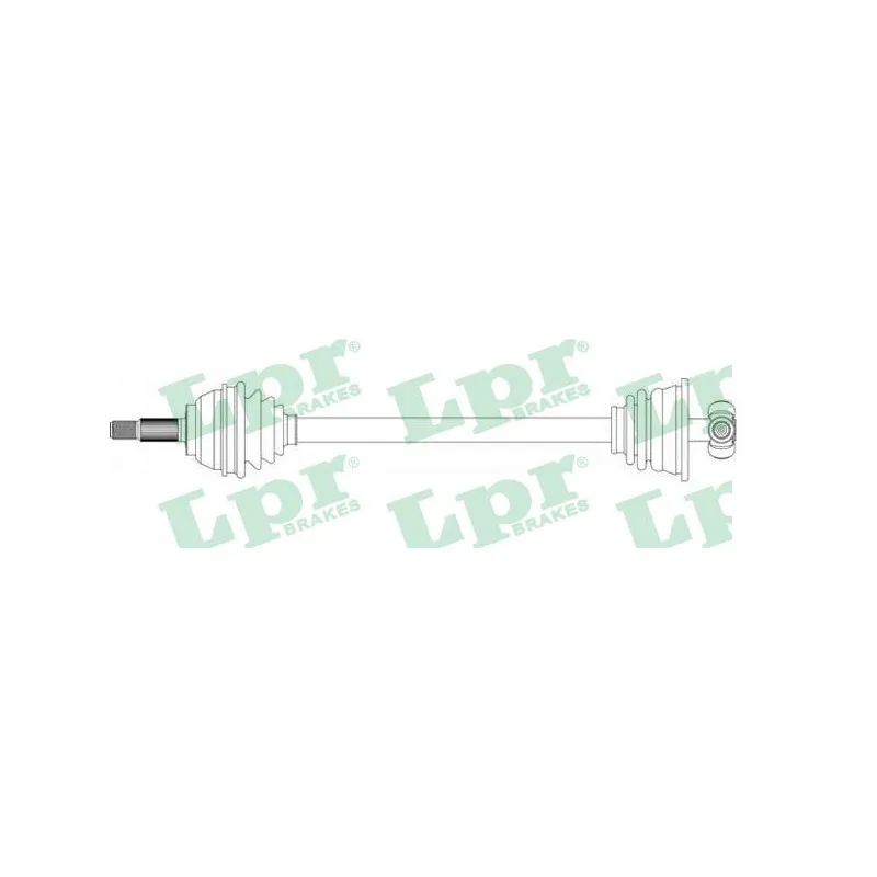 Arbre de transmission LPR DS39067