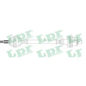Arbre de transmission LPR DS39068