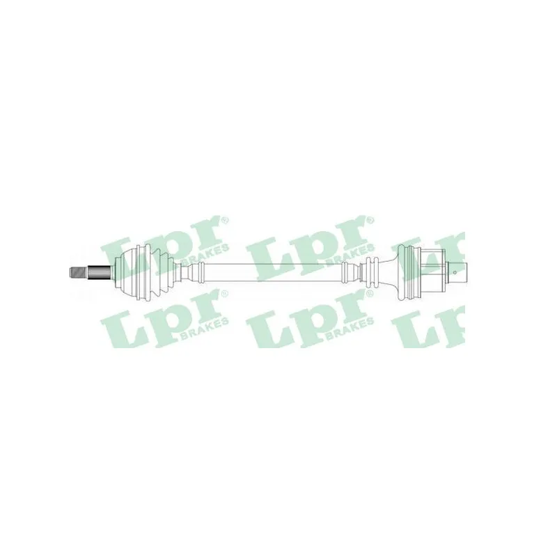 Arbre de transmission LPR DS39068