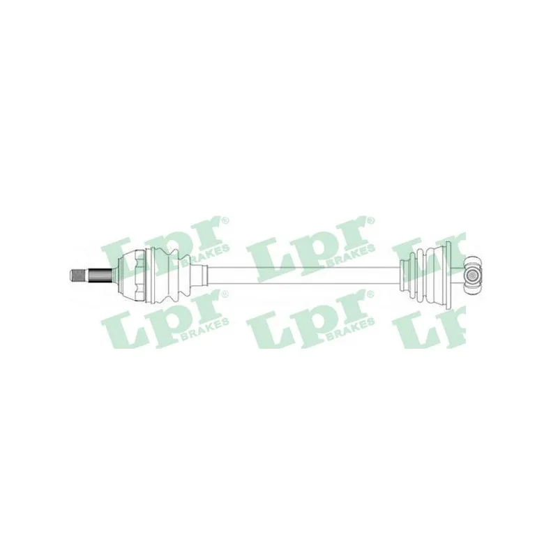 Arbre de transmission LPR DS39071