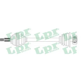 Arbre de transmission LPR DS39079
