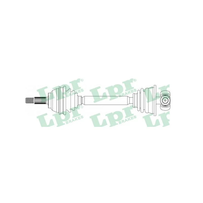 Arbre de transmission LPR DS39080