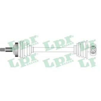 Arbre de transmission LPR DS39081