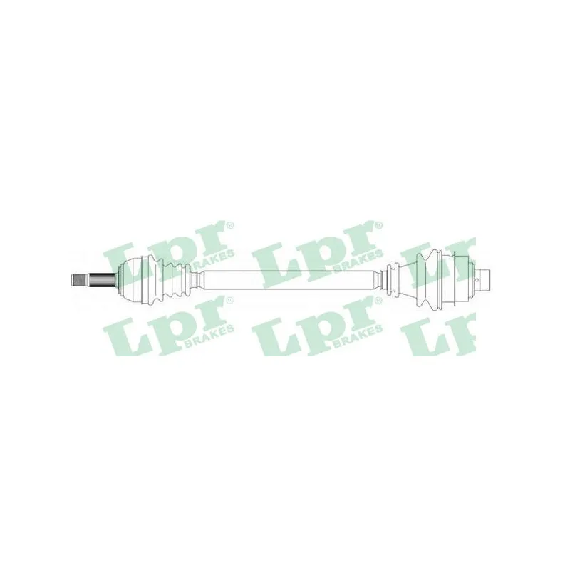 Arbre de transmission LPR DS39098