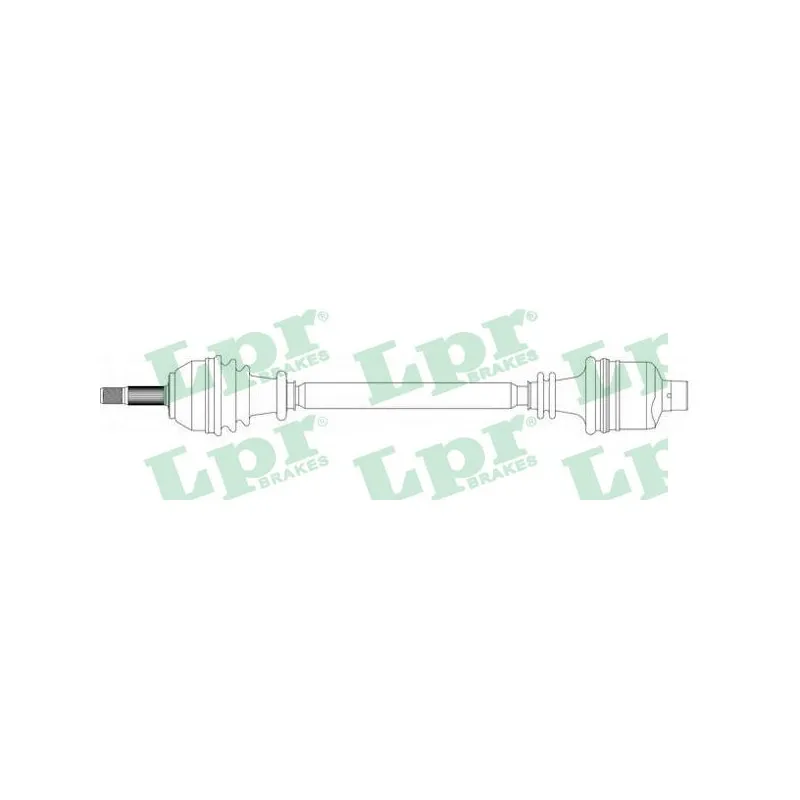 Arbre de transmission LPR DS39101