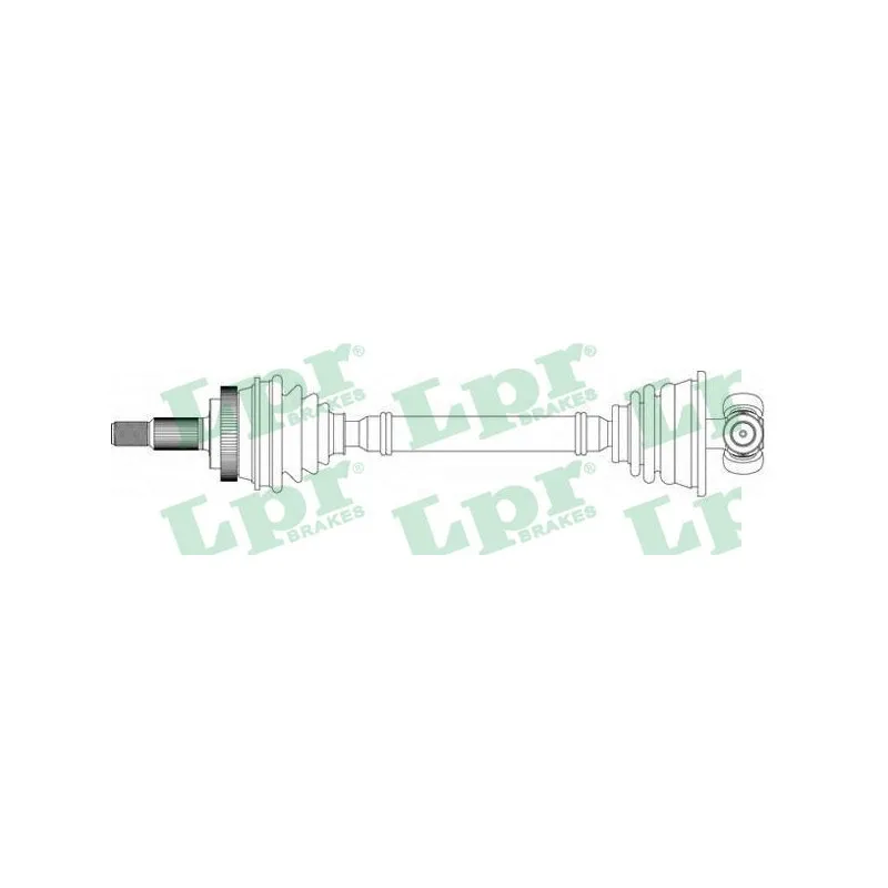 Arbre de transmission LPR DS39102