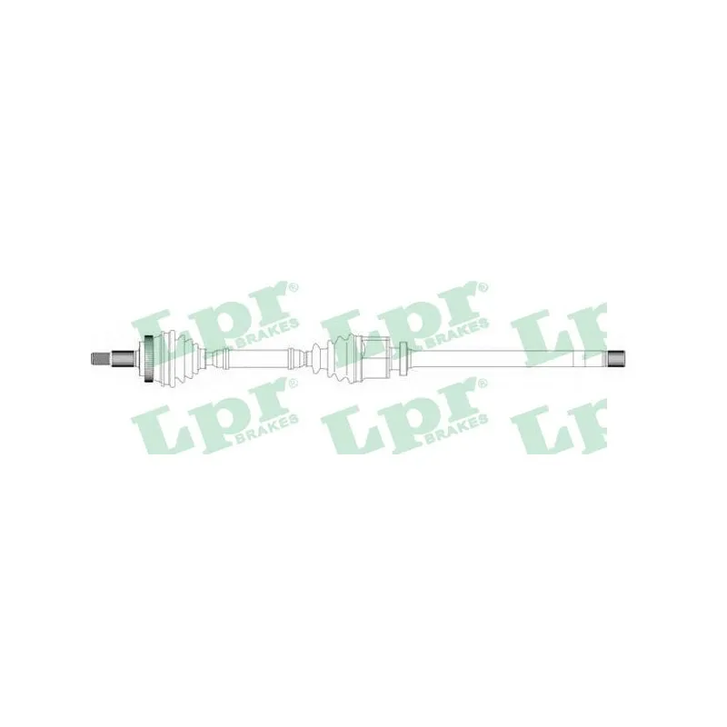Arbre de transmission LPR DS39103