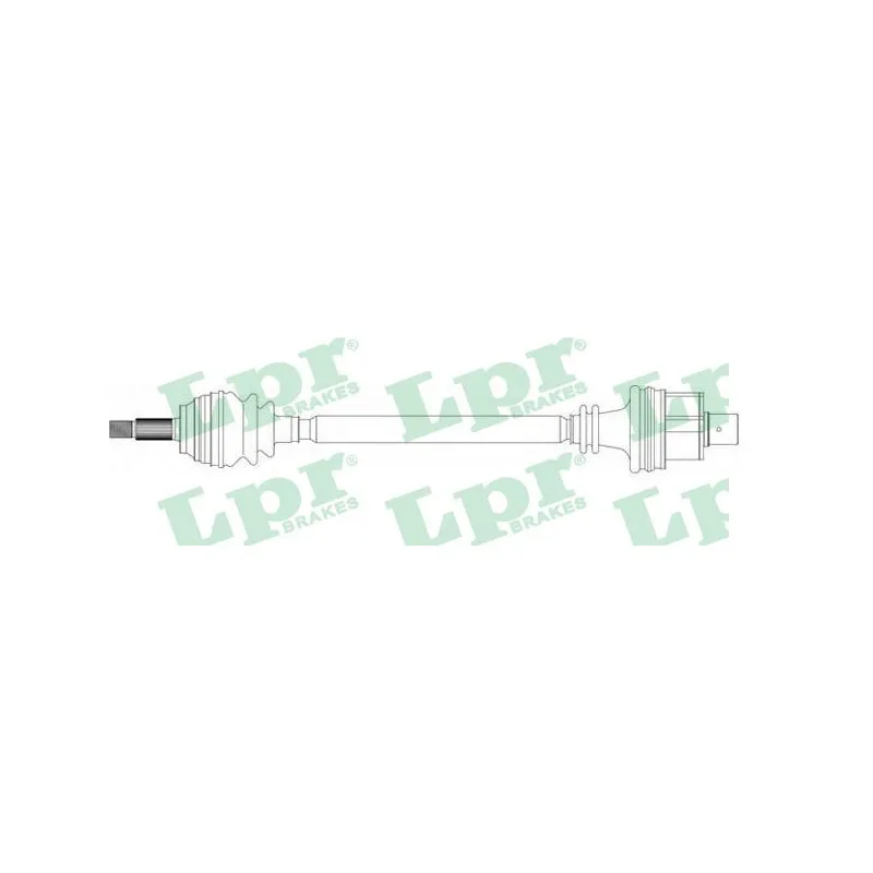 Arbre de transmission LPR DS39109