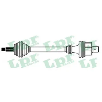 Arbre de transmission LPR DS39115
