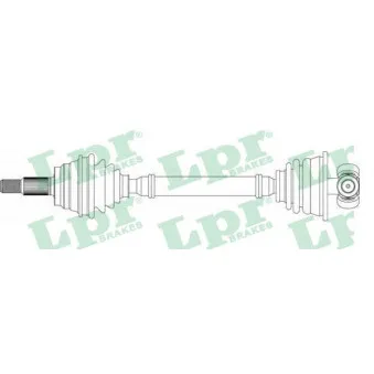 Arbre de transmission LPR DS39118