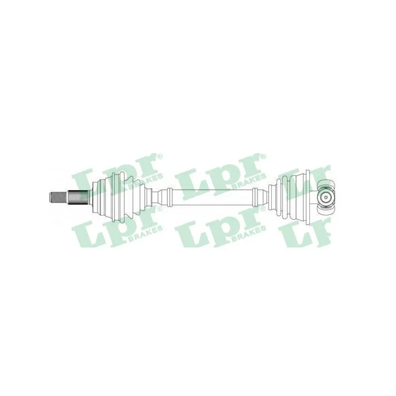 Arbre de transmission LPR DS39118