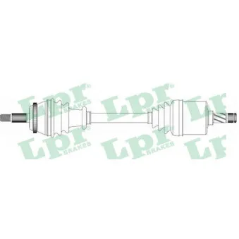 Arbre de transmission LPR DS39120