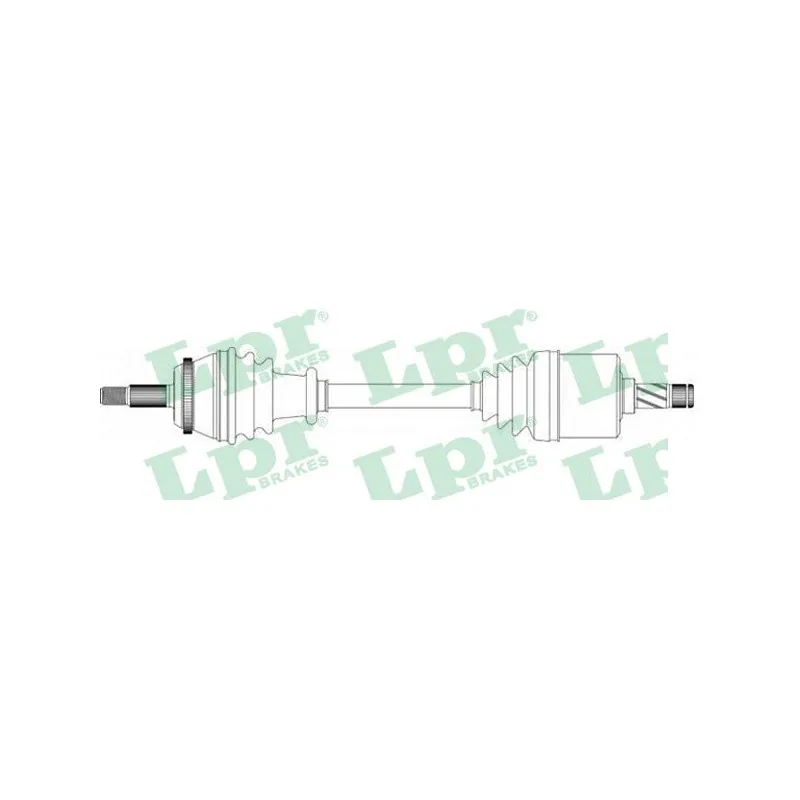 Arbre de transmission LPR DS39120