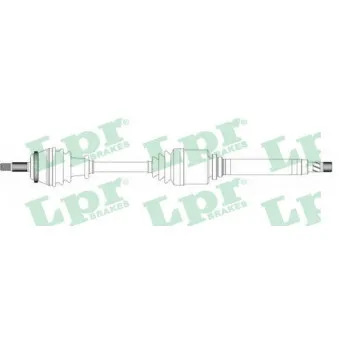 Arbre de transmission LPR DS39121