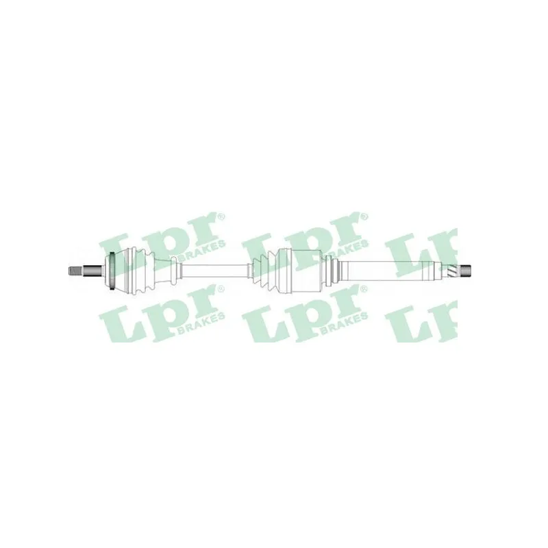 Arbre de transmission LPR DS39121