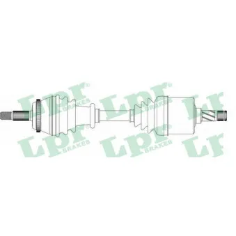 Arbre de transmission LPR DS39122