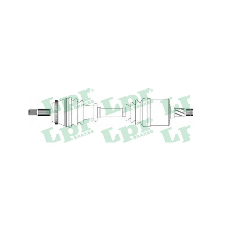 Arbre de transmission LPR DS39122