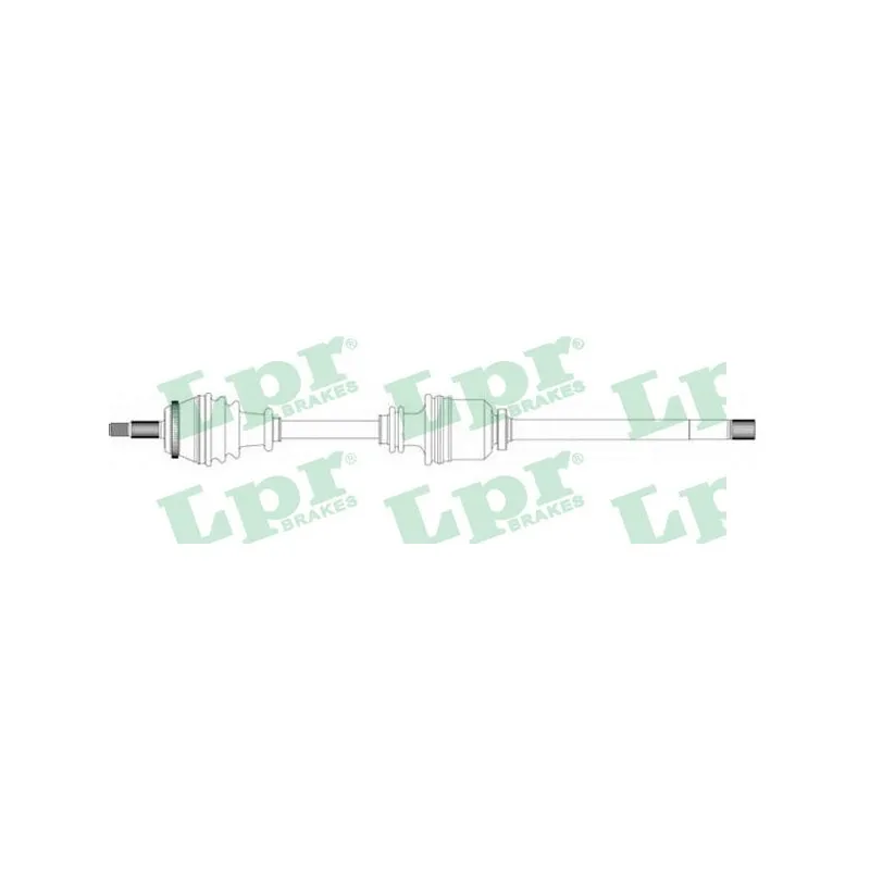 Arbre de transmission LPR DS39127