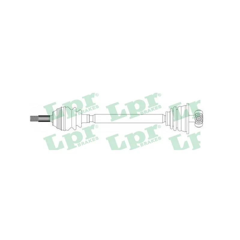 Arbre de transmission LPR DS39128