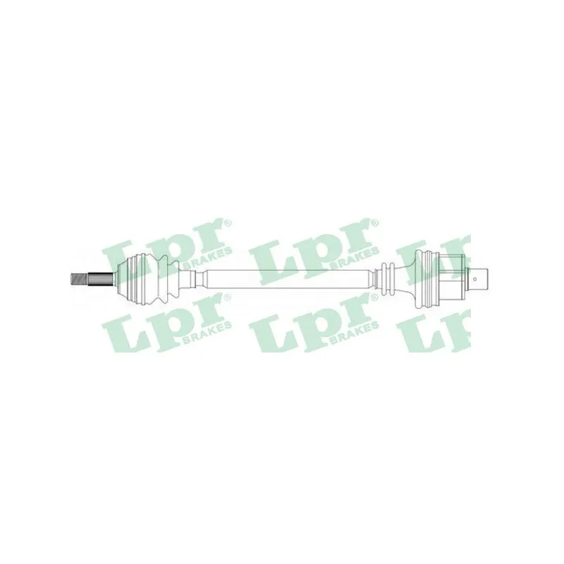 Arbre de transmission LPR DS39129