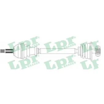 Arbre de transmission LPR DS39132