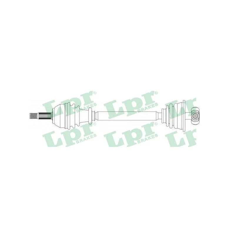 Arbre de transmission LPR DS39132