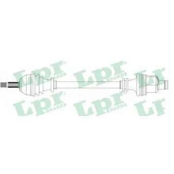 Arbre de transmission LPR DS39133