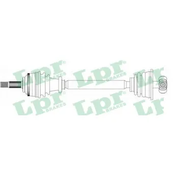 Arbre de transmission LPR DS39134