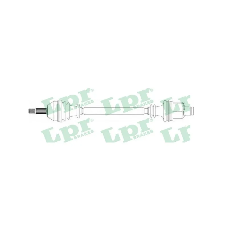 Arbre de transmission LPR DS39137