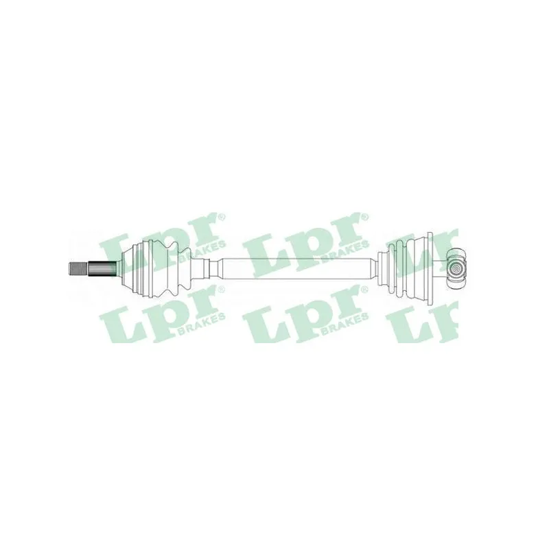 Arbre de transmission LPR DS39138